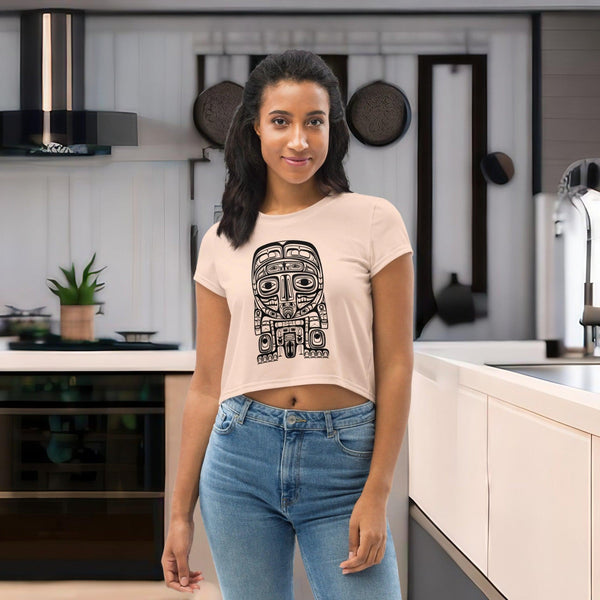 Original Haida-Tlingit Cropped T-Shirt